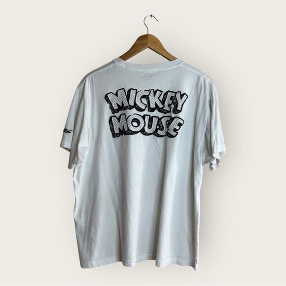 EUC | Uniqlo UT x Disney | Joshua Vides Mickey Mouse Tee | White/Black | XXL - Picture 2 of 15
